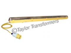 4FT 110V PRE-WIRED IP65 LED NCF EMERGENCY BATON FITTING WITH 16A LEAD AND PLUG